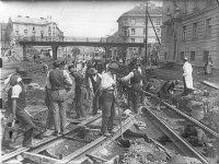 Savska cesta, izgradnja tramvajske pruge